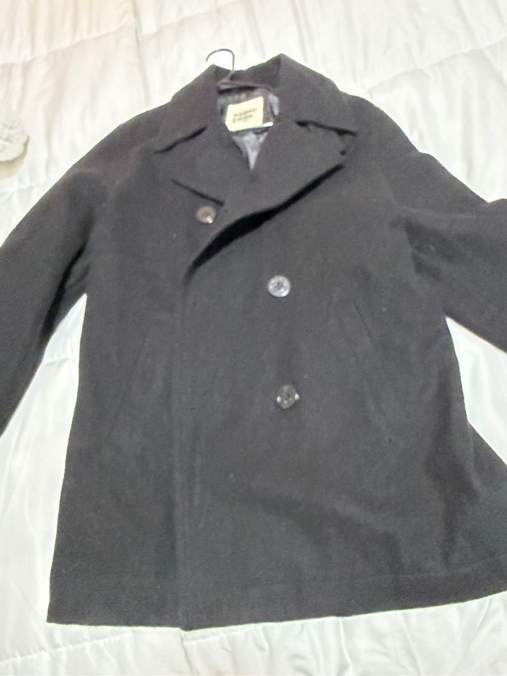 OLD NAVY PEACOAT Black Size Med